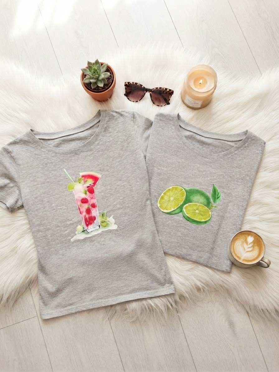 Remera de Algodón Cuello V - Imagen 3