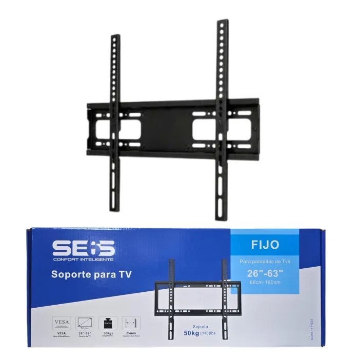 Soporte Tv Fijo 26 a 63 Pulgadas Seis (af24560)
