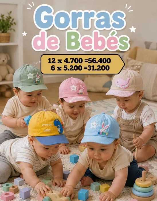 Gorras  para Bebé