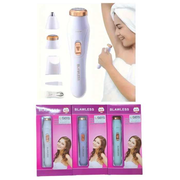 Depiladora Facial Electrica 3 en 1 Recargable (av47197)