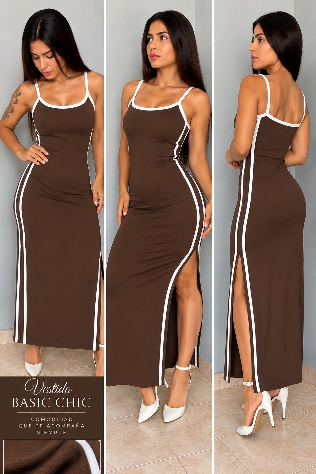 Vestido Tiras - Imagen 2