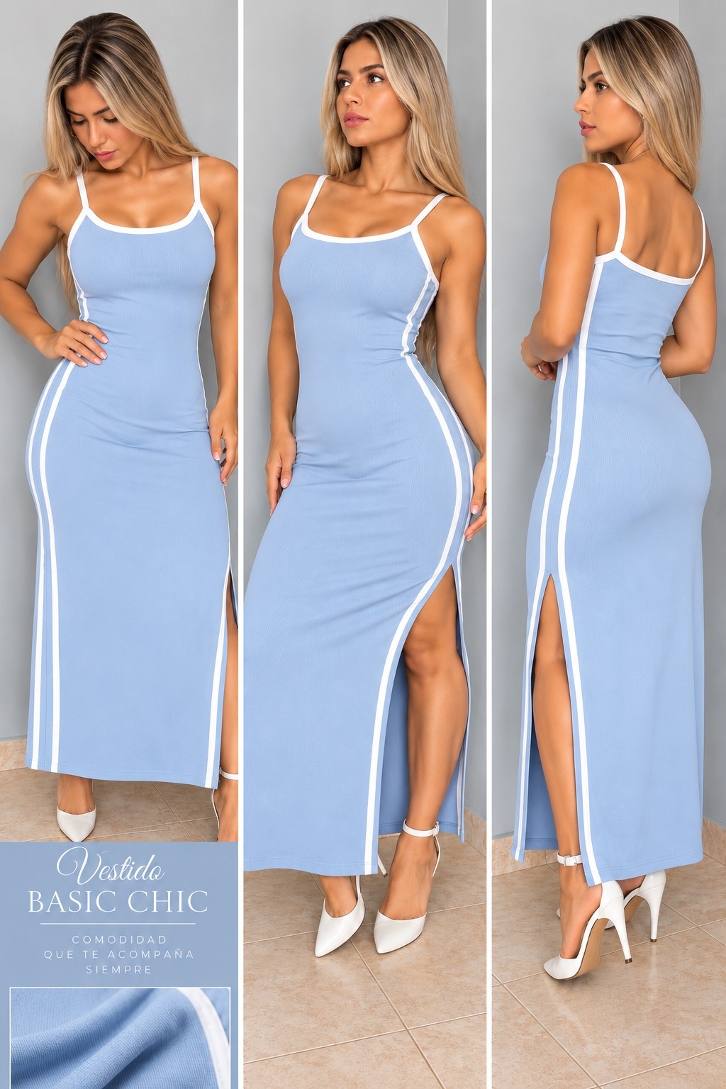 Vestido Tiras - Imagen 2