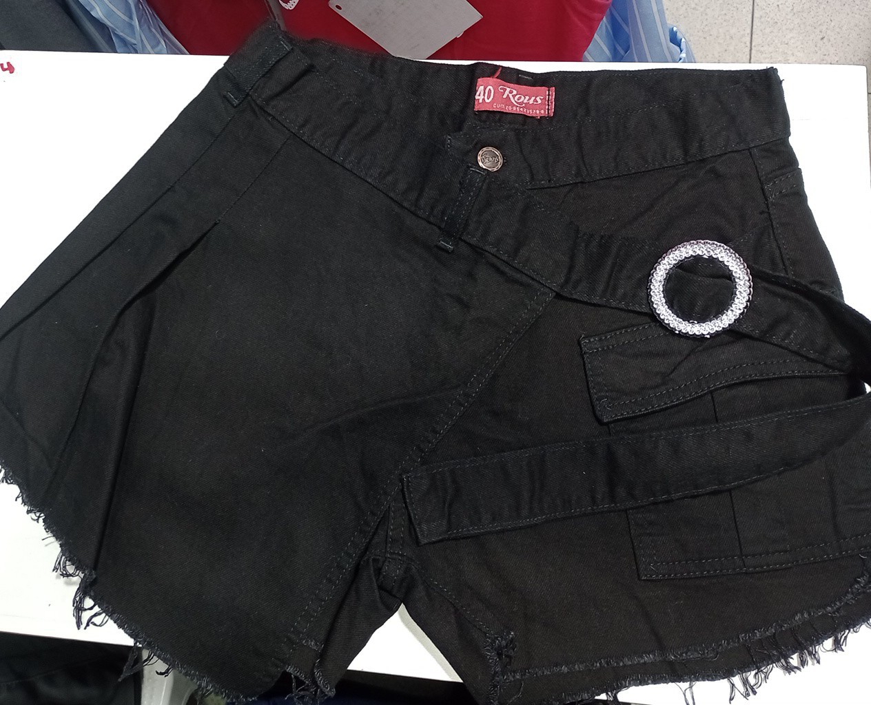 Shorts Pollera  de Jeans para Mujer;) - Imagen 2