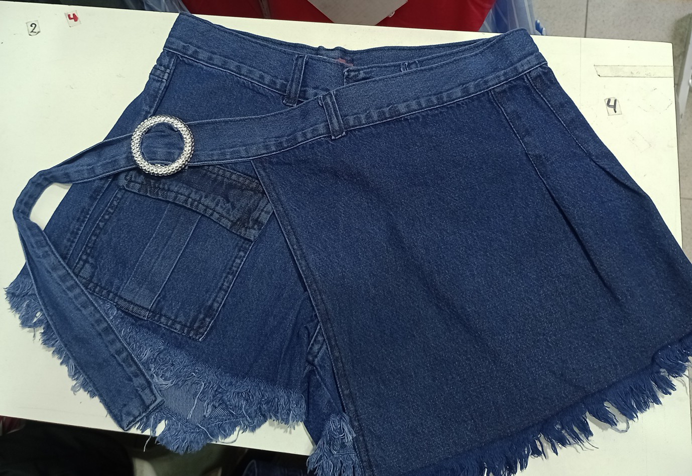 Shorts Pollera  de Jeans para Mujer;) - Imagen 5