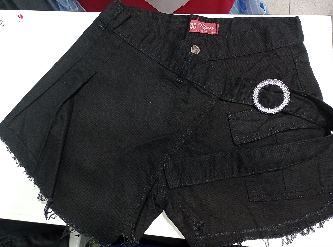 Shorts Pollera  de Jeans para Mujer;) - Imagen 6