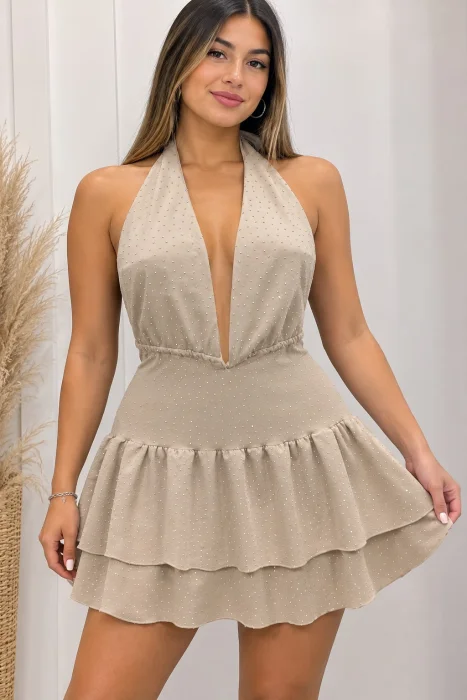 Oferta Vestido Strass