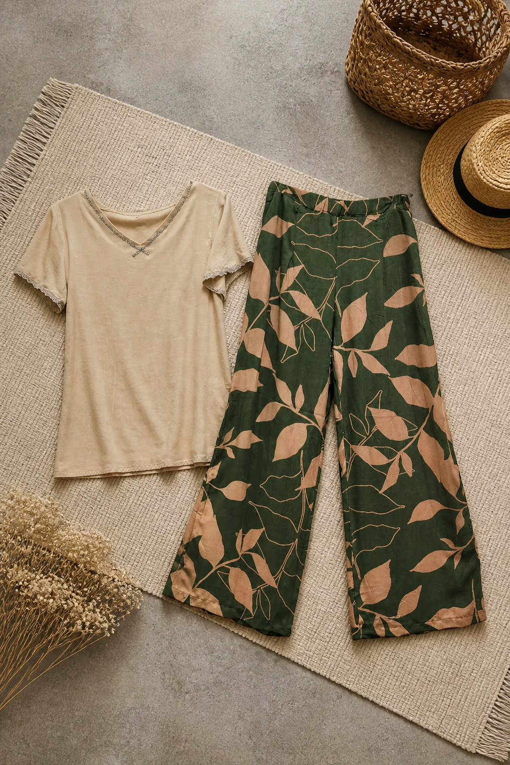 Pantalon Ancho de Lino Estampado - PA703-4.png