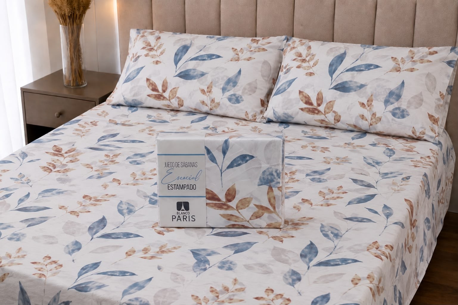 Sabanas Paris Blanco Estampas 2 1/2 - Imagen 2