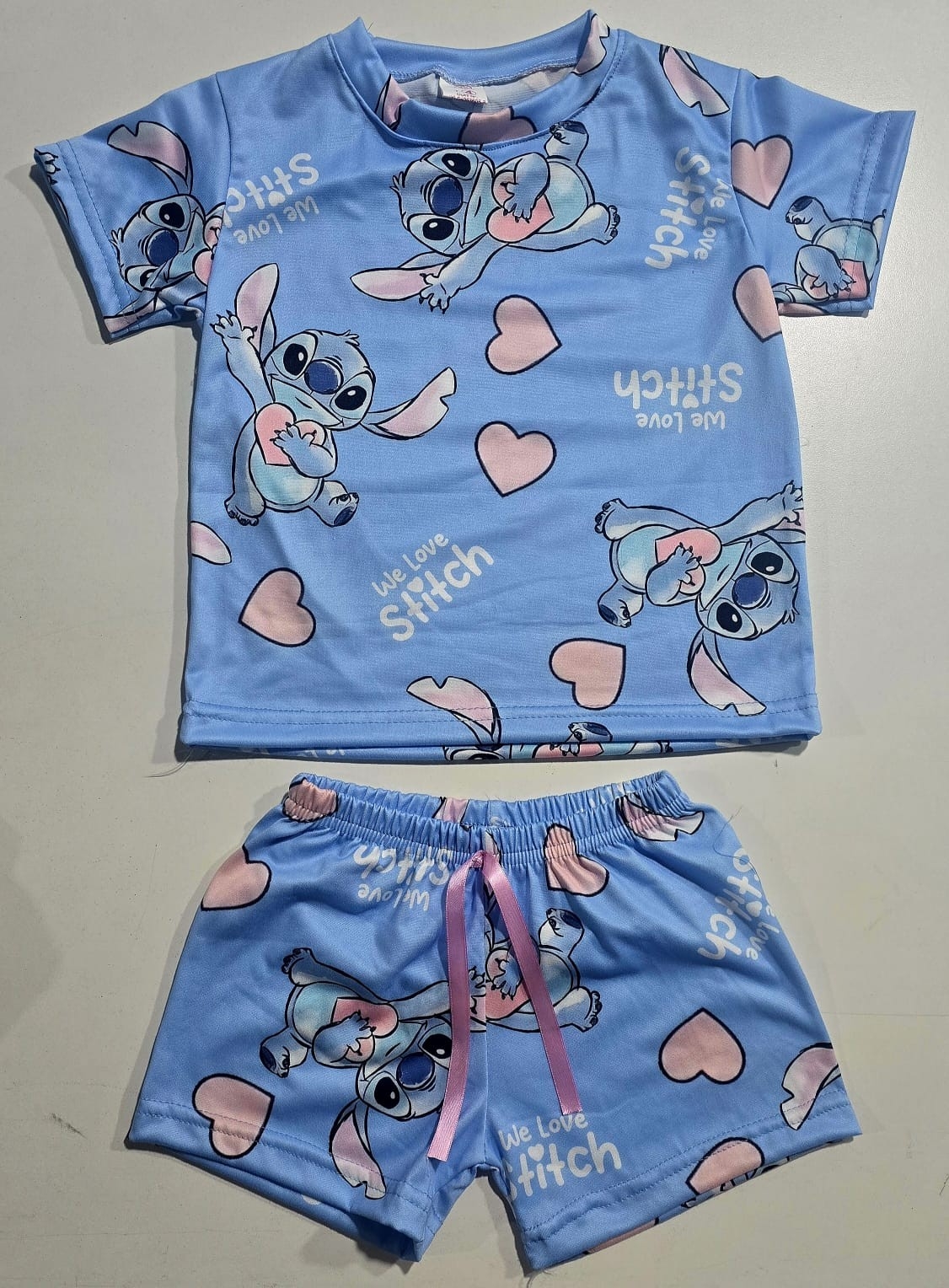 Pijama Verano Nena ( Short y Remera) - Imagen 2
