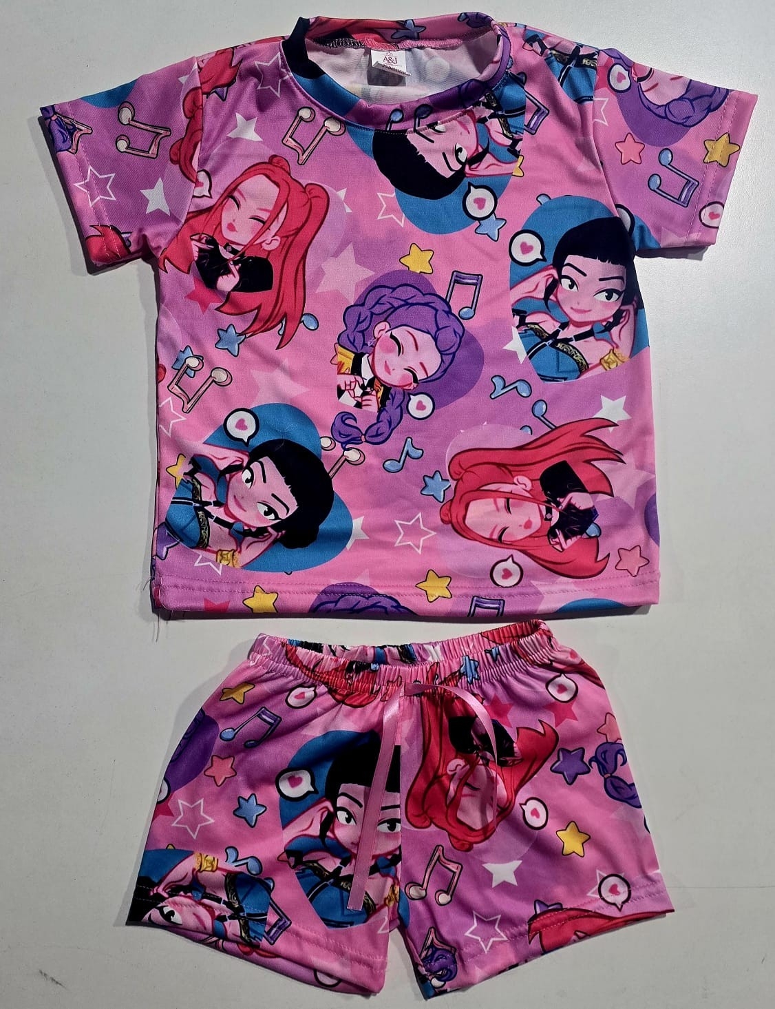 Pijama Verano Nena ( Short y Remera) - Imagen 3