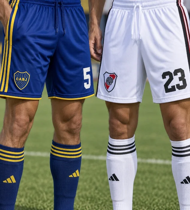  Short Fútbol Premium    Boca |  River   Calidad Premium