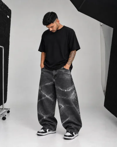 Jeans Bagi Pants de Hombre Art Street Wear