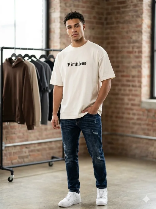 Remeras Oversize Limitless