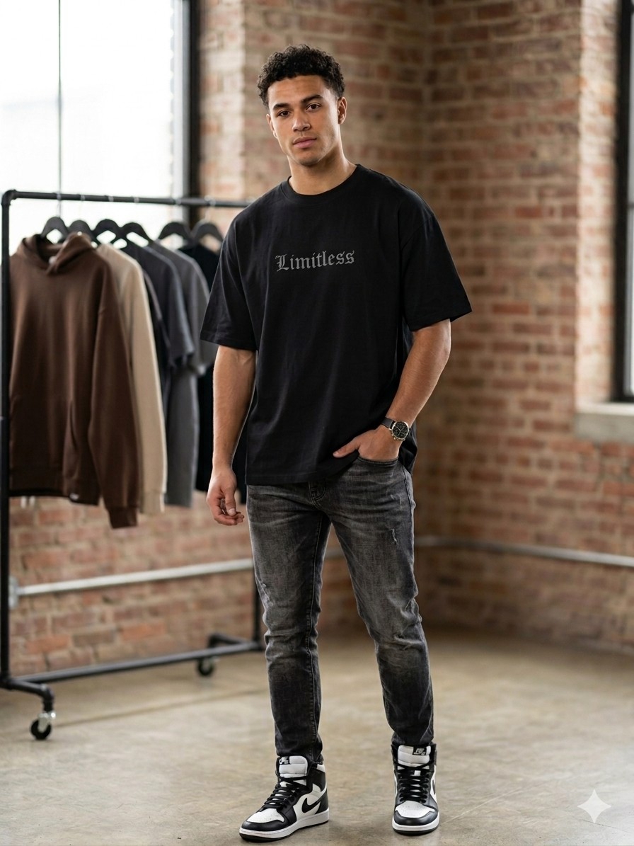Remeras Oversize Limitless - Imagen 2