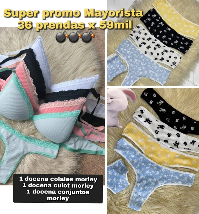 Super Promo Mayorista 36 Prendas X 59mil