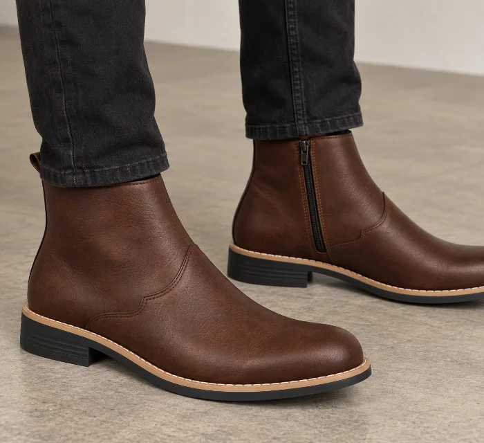Zapatos de Vestir Botas de Hombre con Cierre Kosido Art 67 (39 al 46)