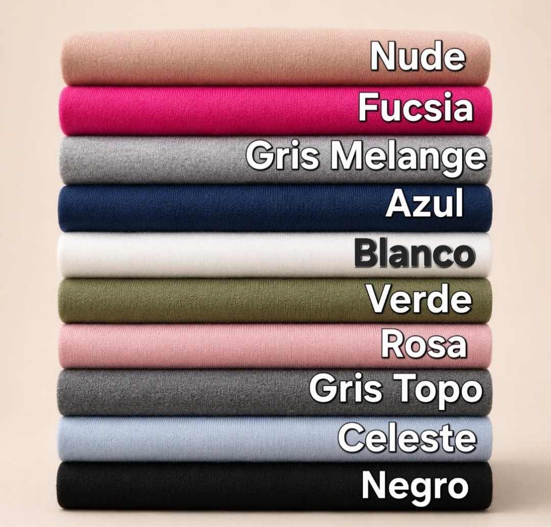 Remera Básica del 2 al 5 por Curva y Pedido - Imagen 4