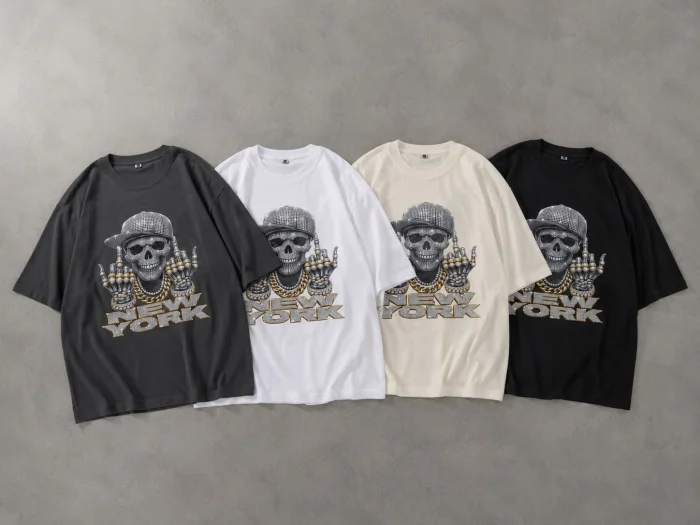 Remera Over Brillo