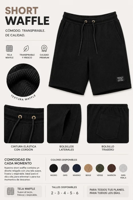 Shorts Waffle
