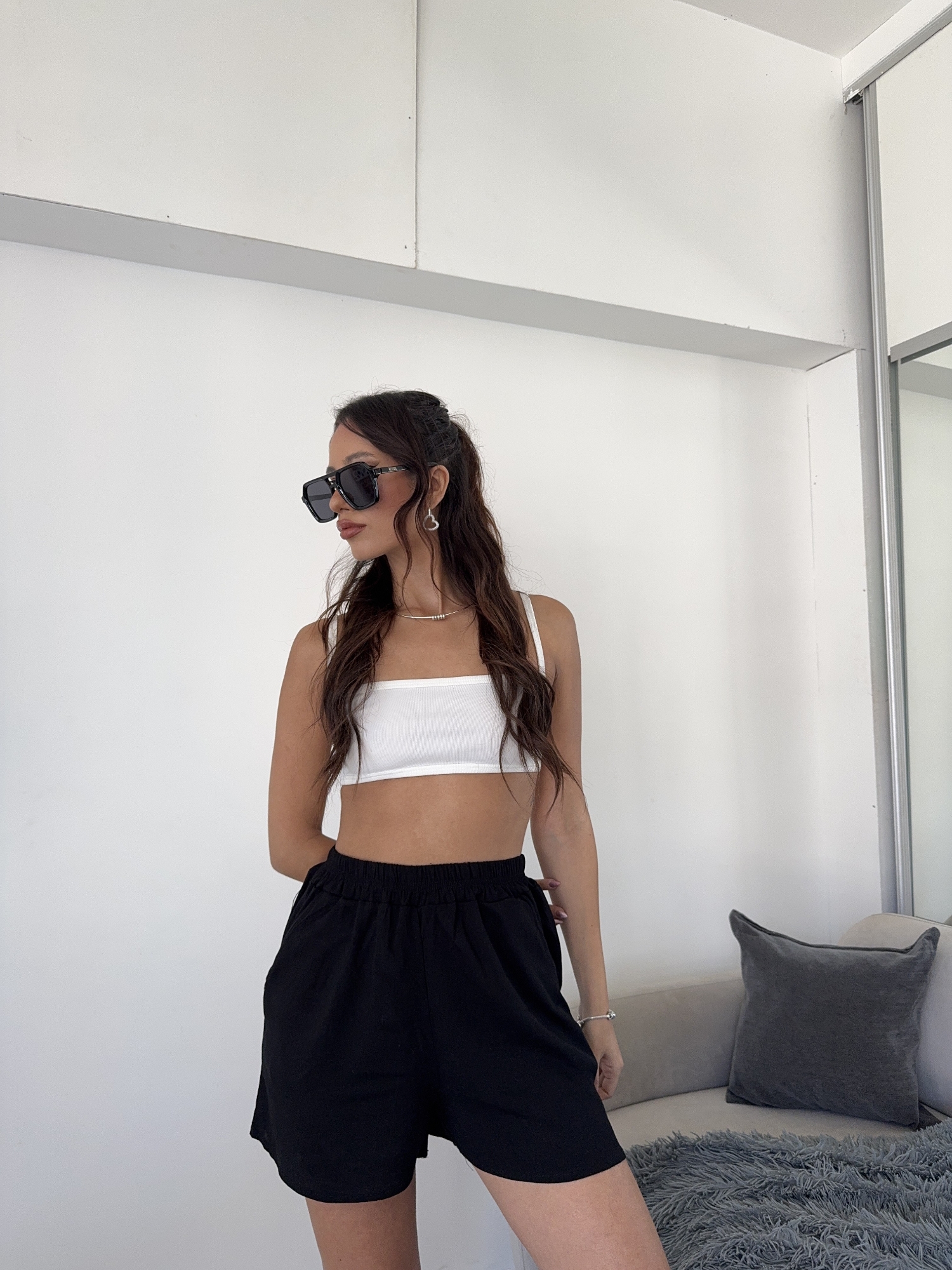 Shorts Lino Expandex - Imagen 3