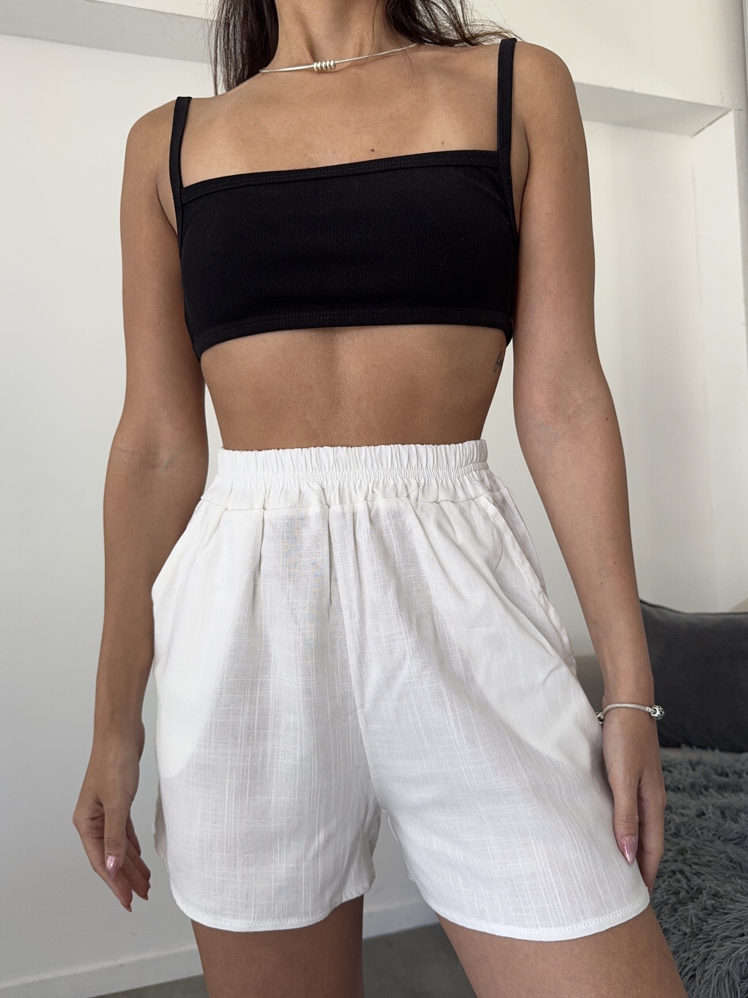 Shorts Lino Expandex - Imagen 4