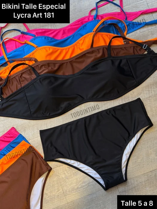 Art 181 Bikini Talle Especial Lycra