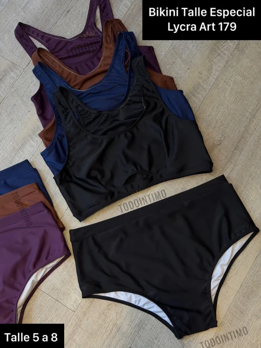 Art 179 Bikini Lycra Talle Especial