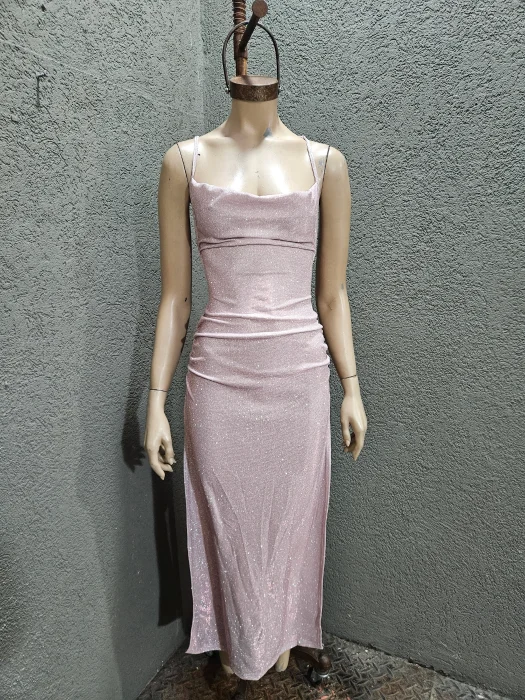 Vestido Buche Glitter