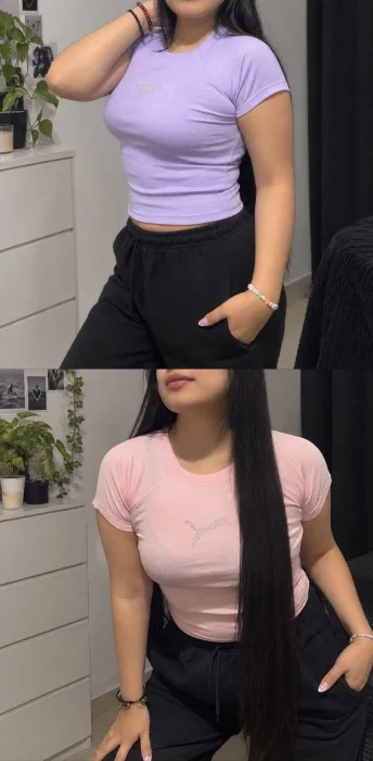 Remeras Básicas Strass Logo