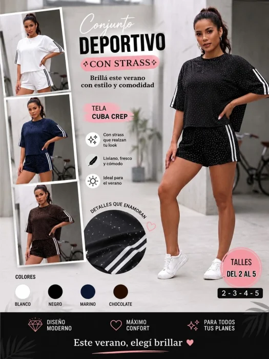 Deportivo con Strass