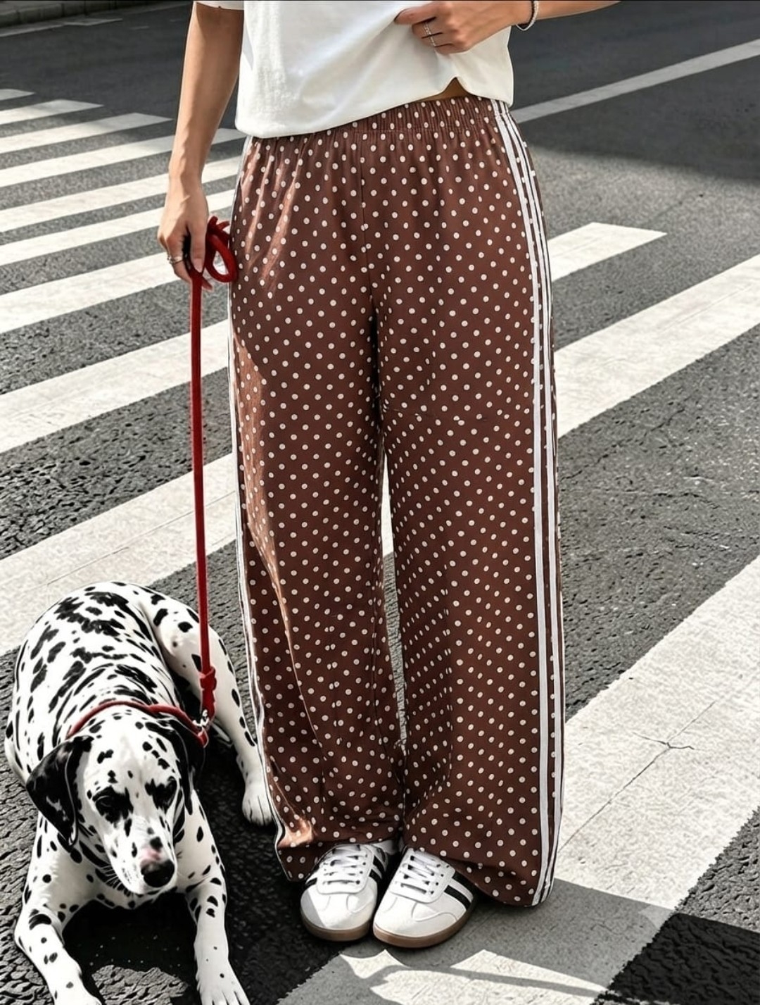 Pantalón Lunares Lycra Liviano - Imagen 6