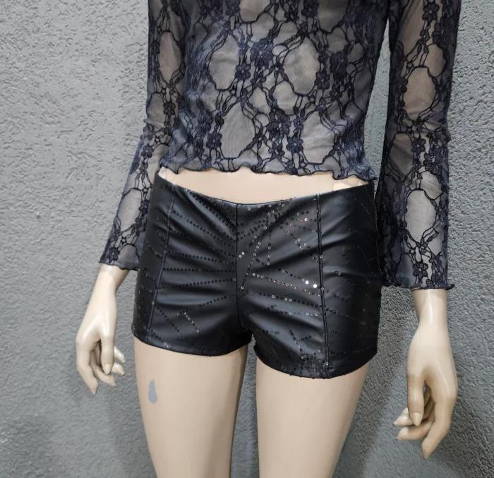 Short Lentejuela Estampa