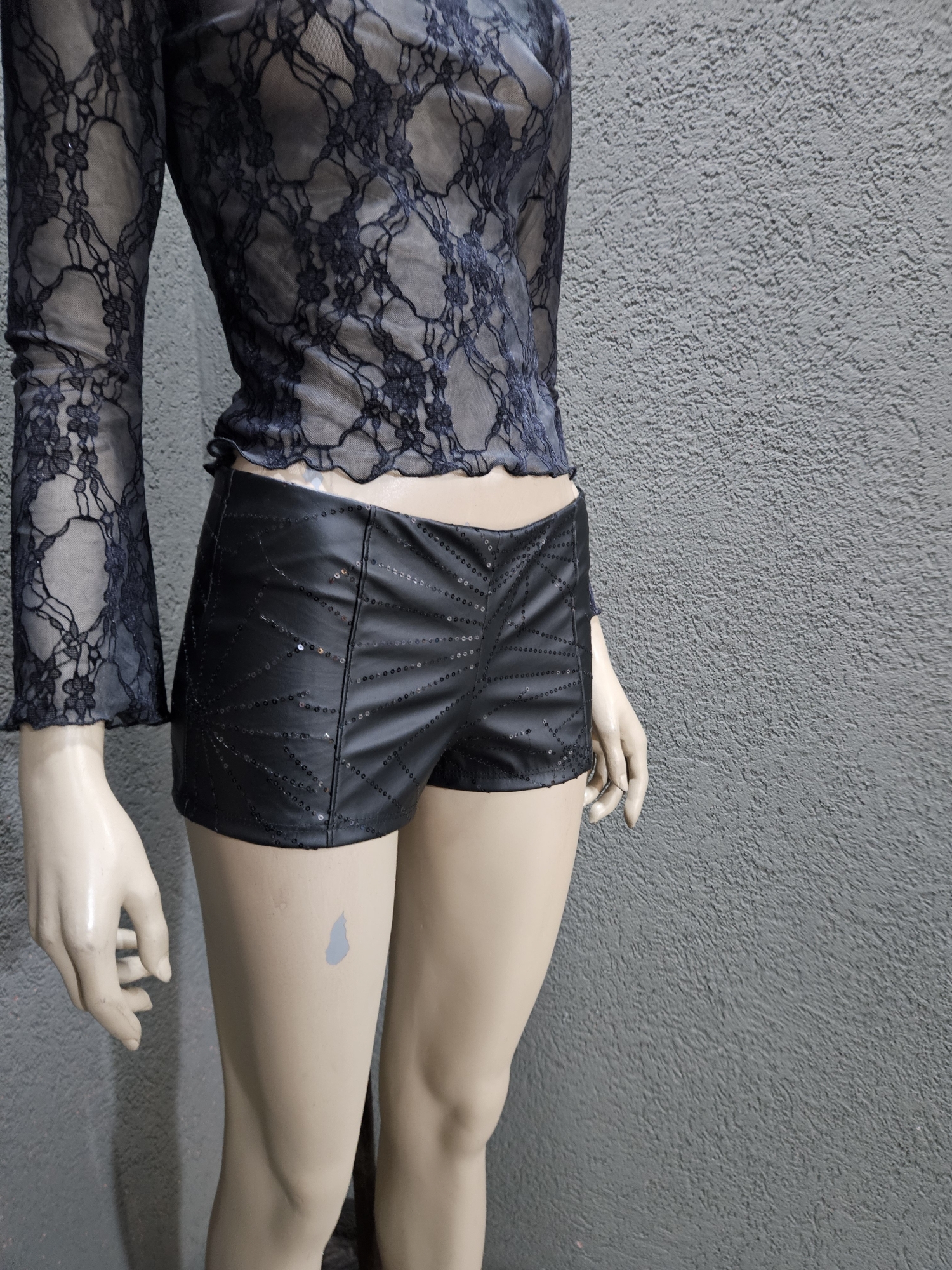 Short Lentejuela Estampa - Imagen 3