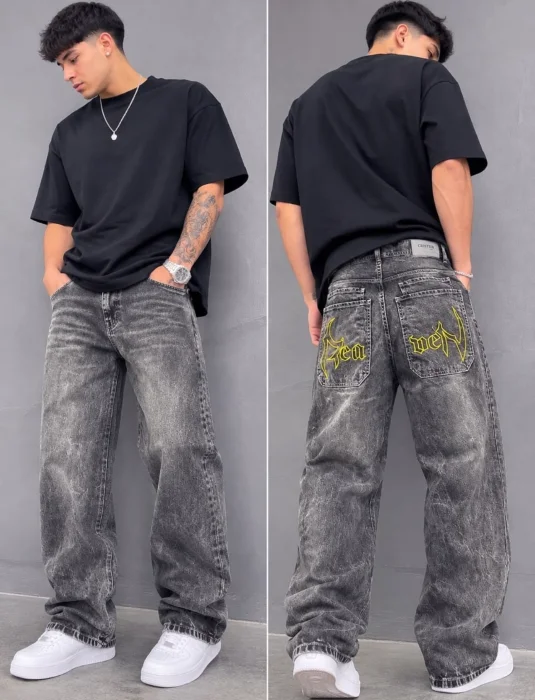 Baggy Bordado  Rea Men