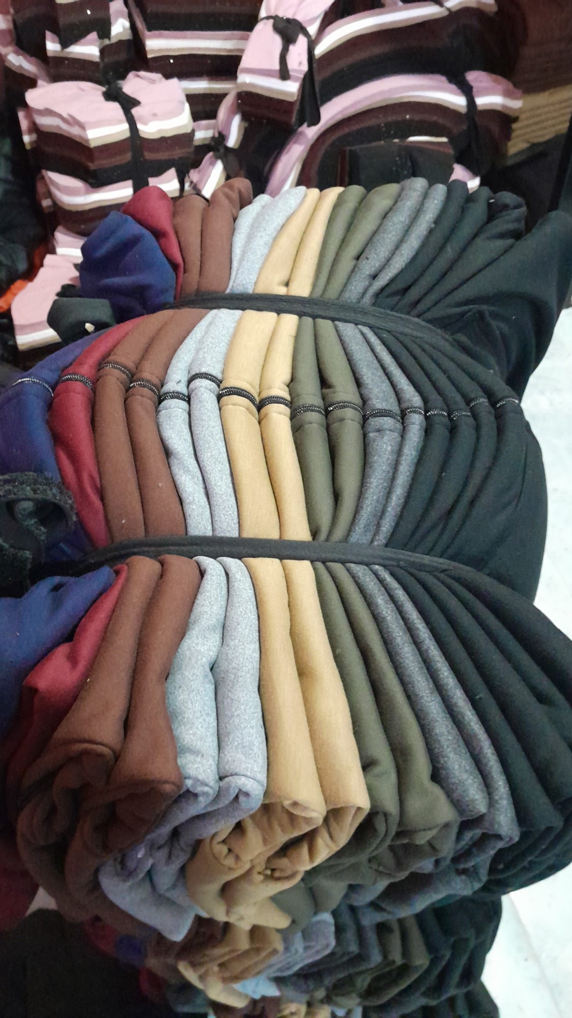 Campera Jersey con Piel de Hombre - Imagen 2