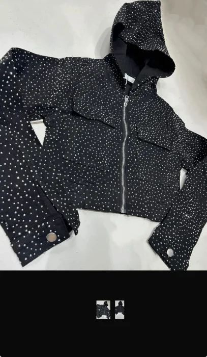 Campera  Full Strass