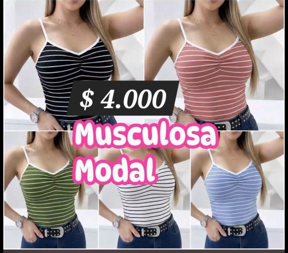 Musculosa de Modsl - Imagen 3