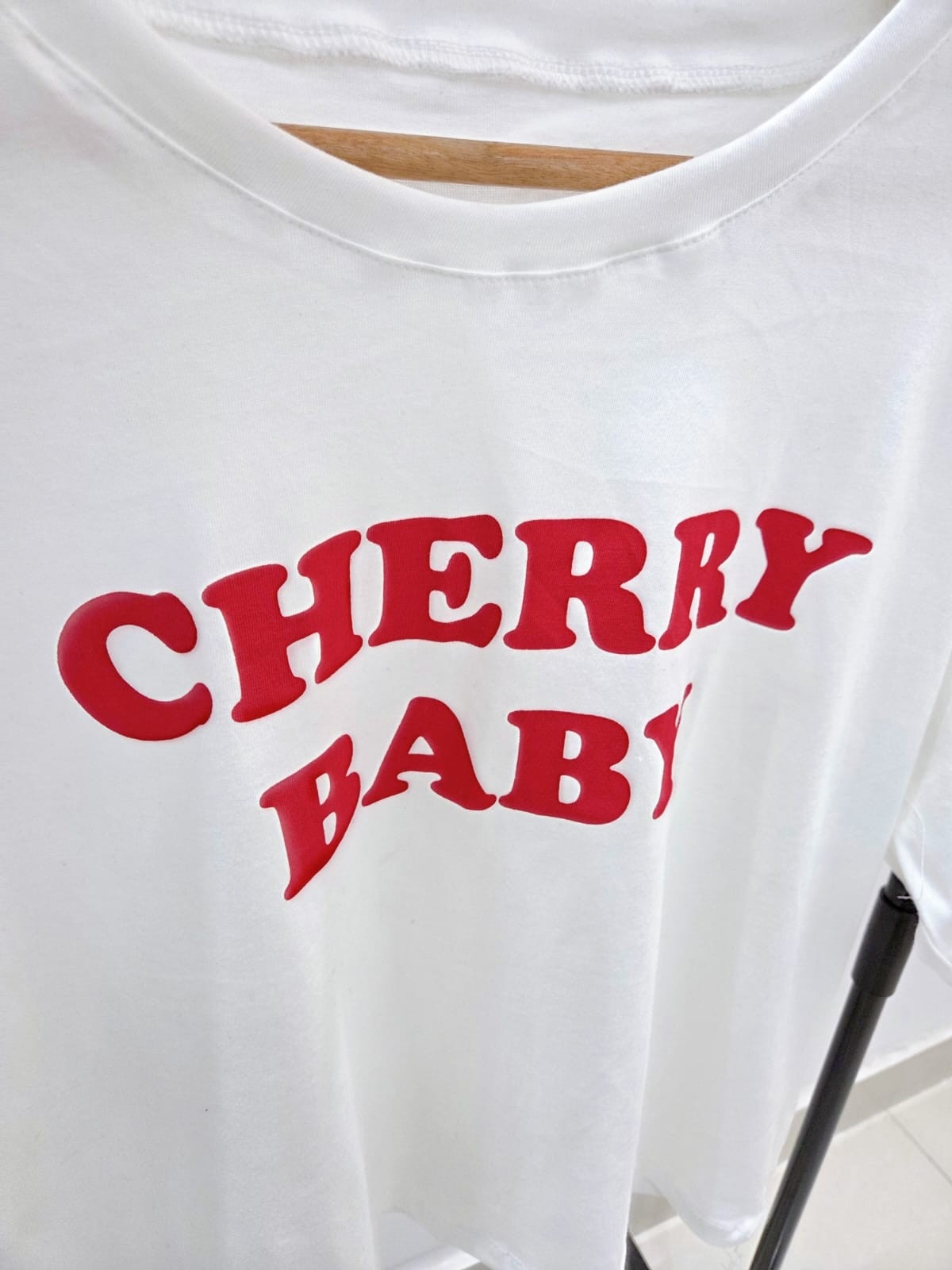 Remerón Crop Cherry Baby - Imagen 3