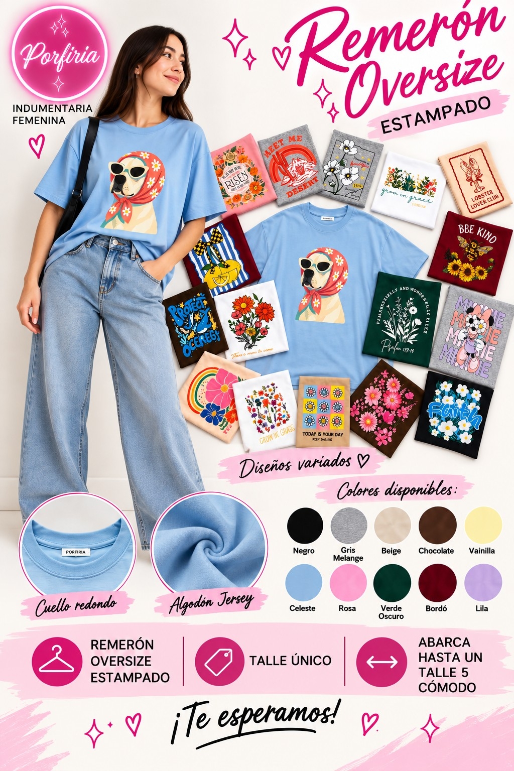 Remerones Estampados - Imagen 1