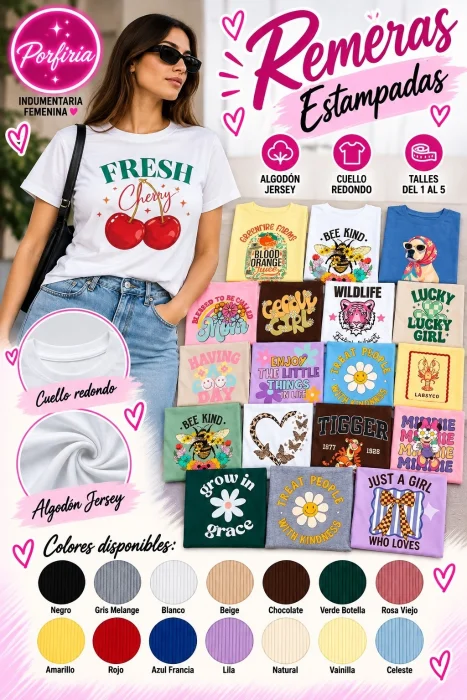 Remeras Estampadas