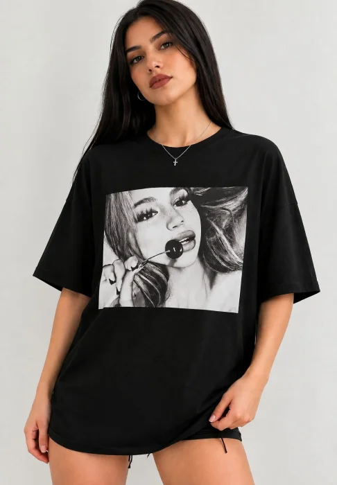 Remera Over Mujer