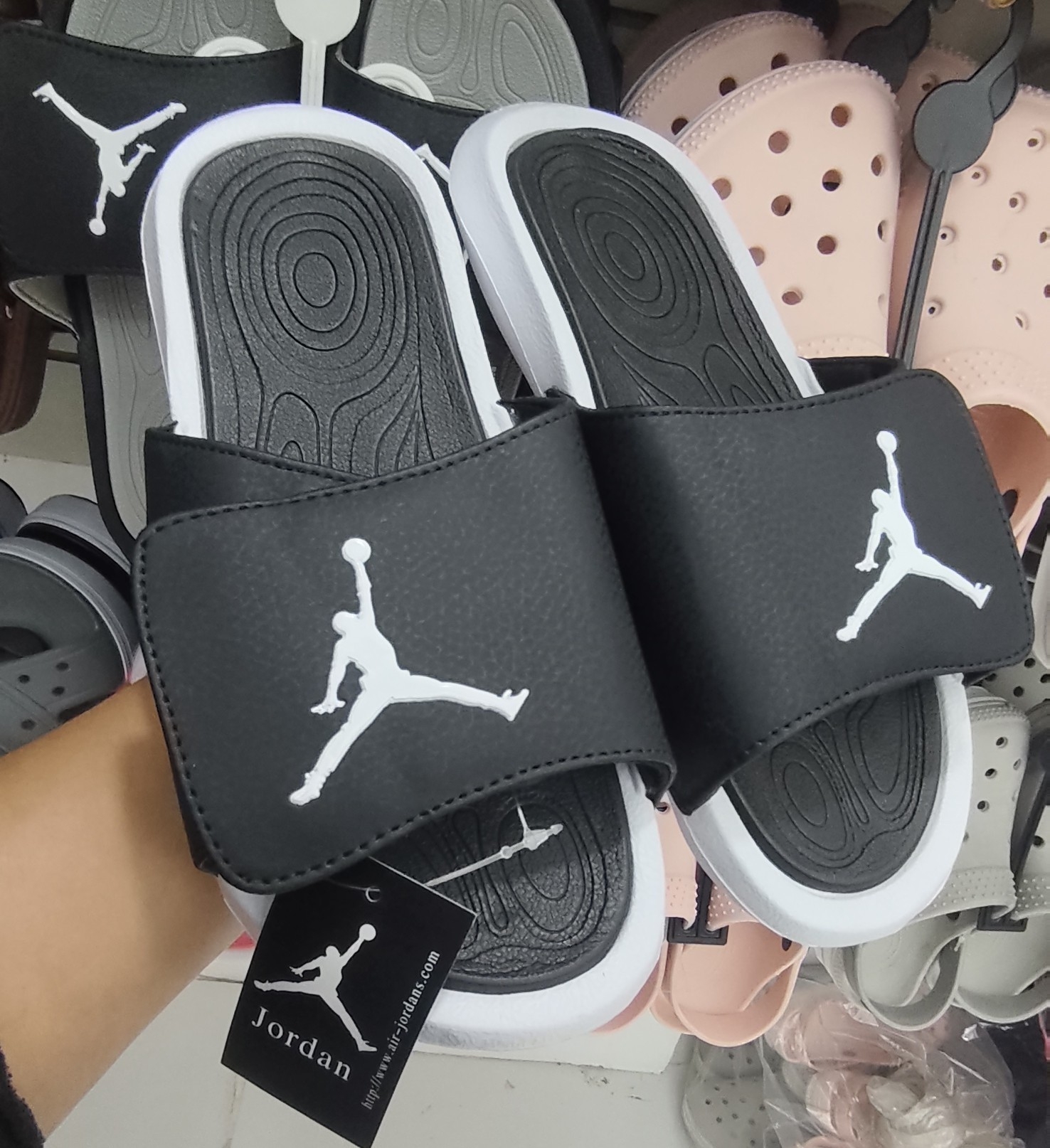 Chinelas/fajas Jordan C/abrojo - Imagen 2
