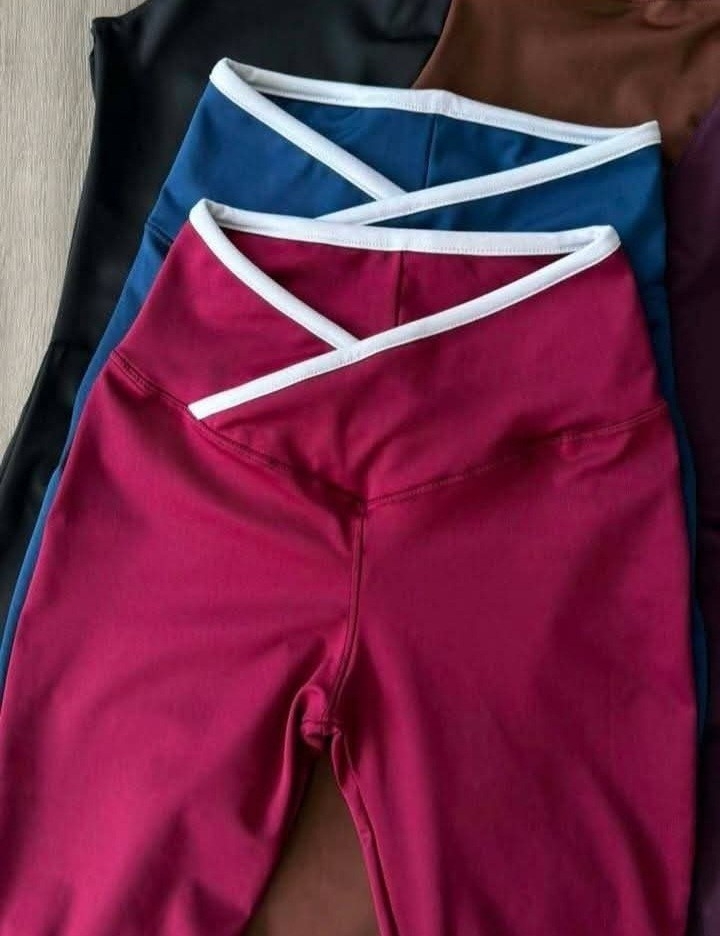 Calzas de Lycra Cintura Cruzada - Imagen 2