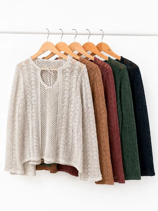 Sueter Calado Tendencia Verano