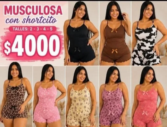 Pijamas de Micromorley Estampado