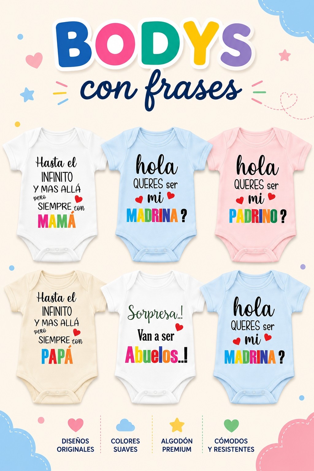 Bodys con Frases - Imagen 2