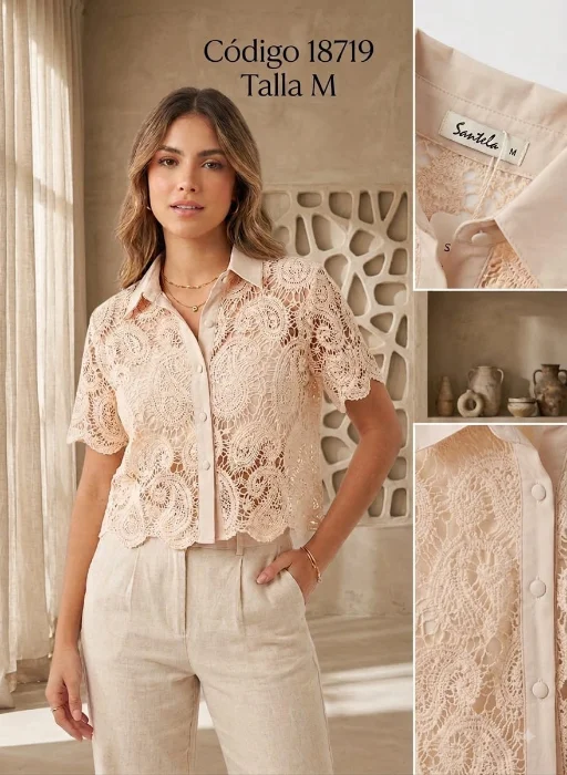 Camisa Encaje