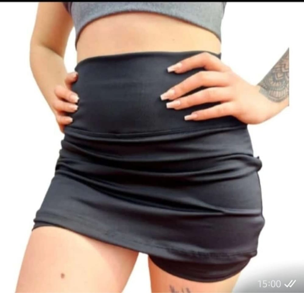 Short Polleras Laycra de Dama Muy Lindo 3 - Imagen 4