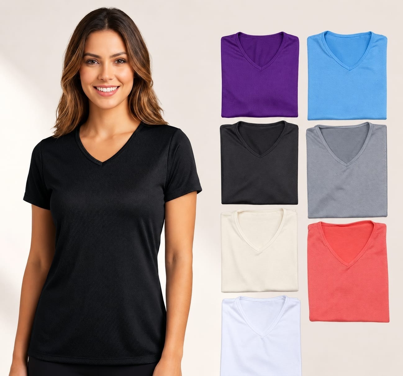 Remeras Dray Fit de Dama Linda - Imagen 5