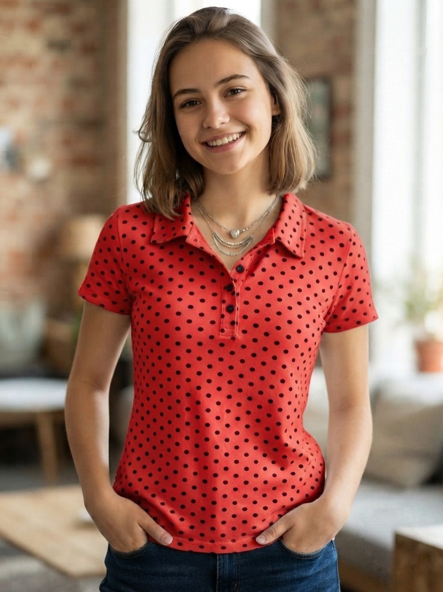 Chomba de Mujer con Estampado de Lunares - Imagen 5
